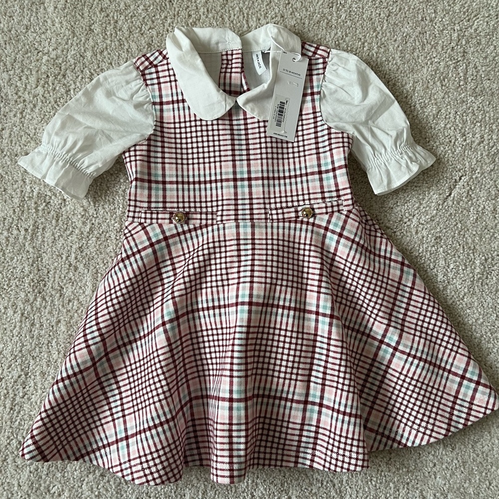 Janie and Jack Plaid Dress